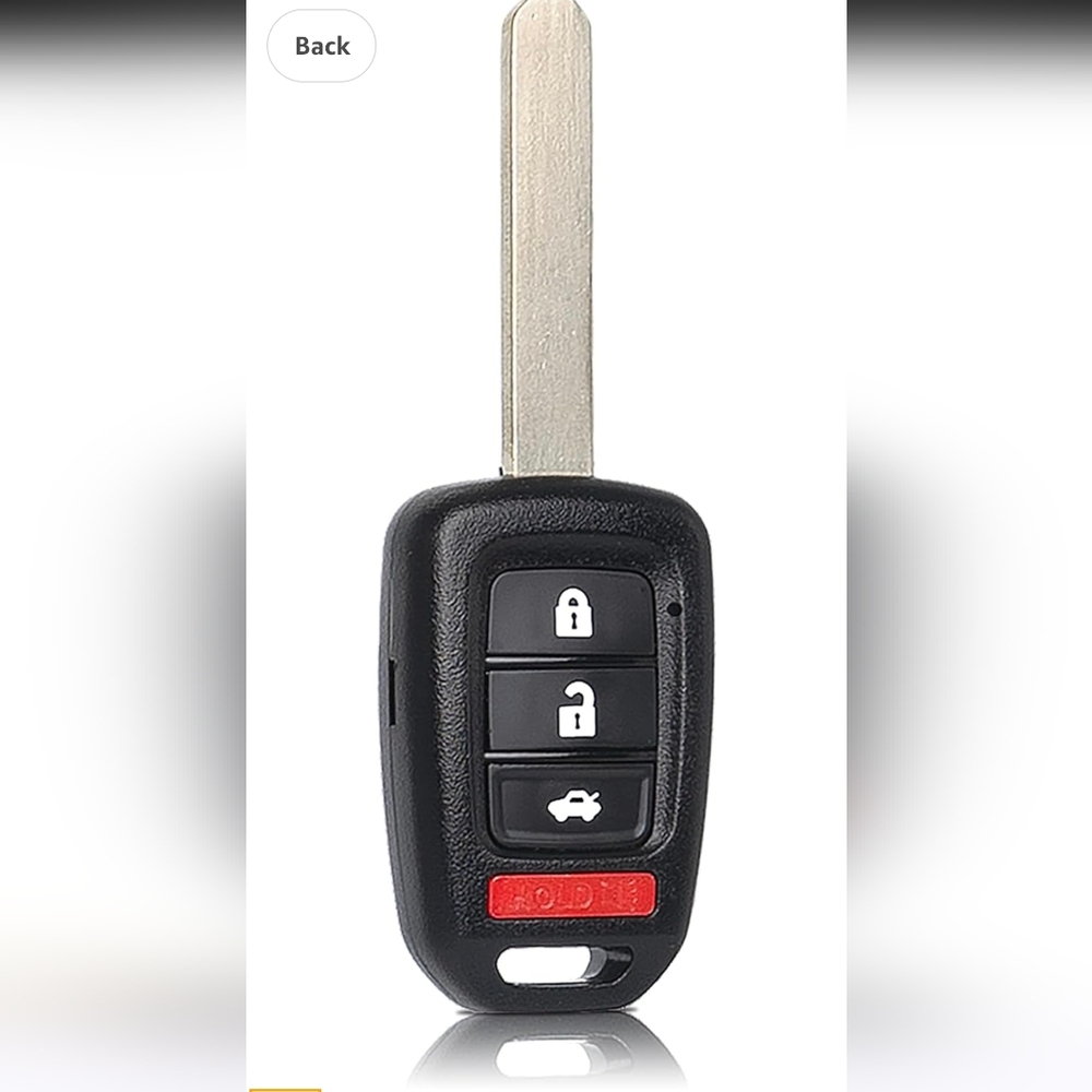 NIP Remote Key Honda Civic 2014-15/Accord 2013-15